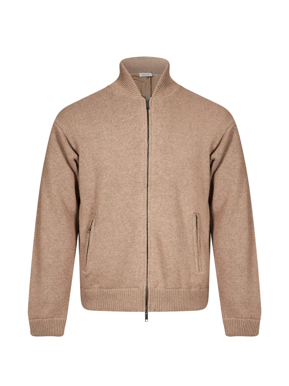 MANIFATTURE DEL NORD zip-up knitted jacket