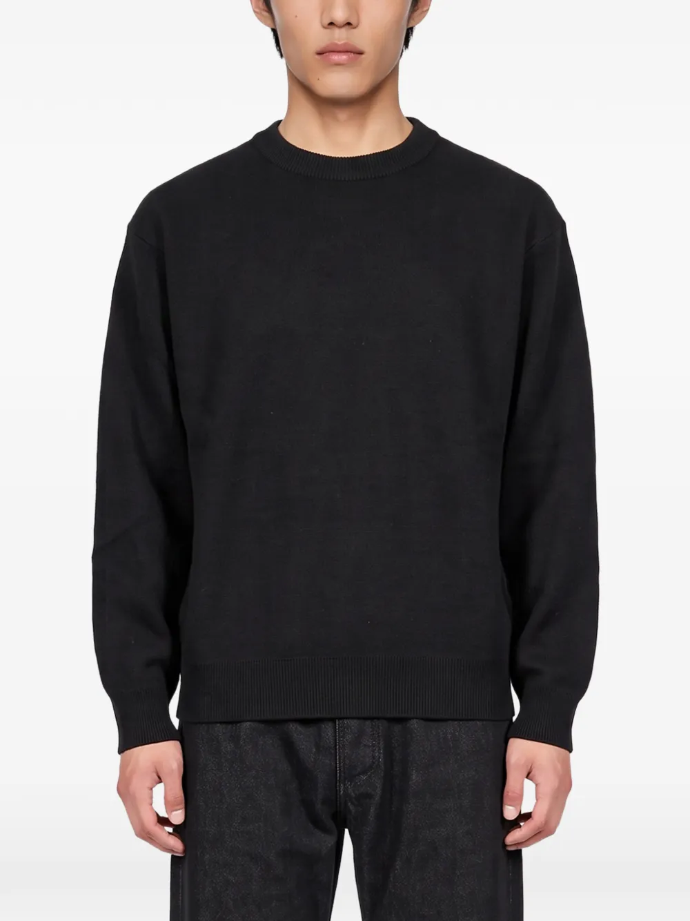 MANIFATTURE DEL NORD crew-neck long-sleeve sweater