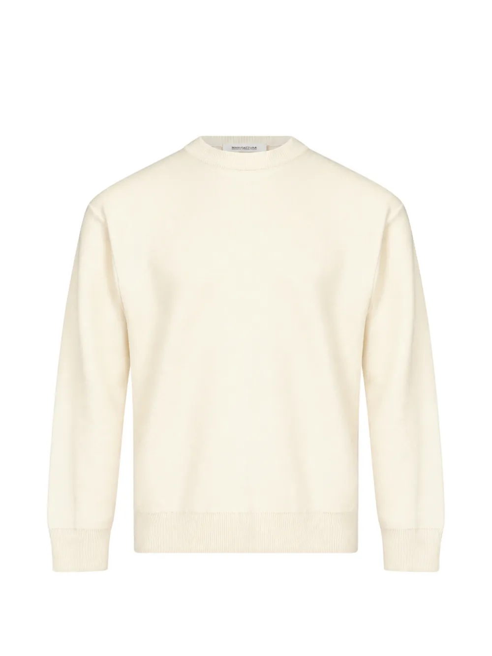MANIFATTURE DEL NORD ribbed-trim sweater