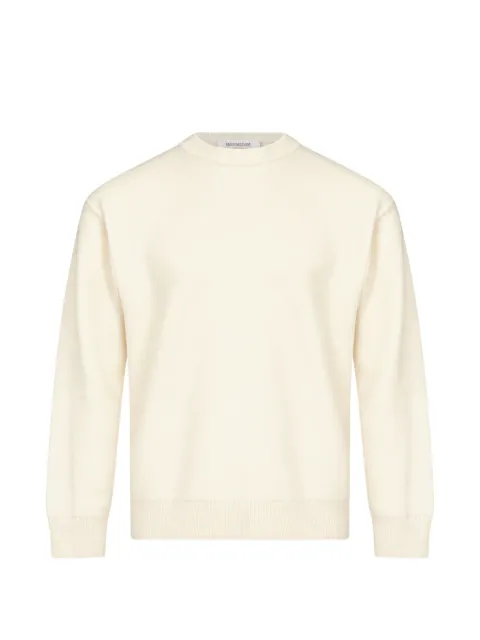 MANIFATTURE DEL NORD ribbed-trim sweater