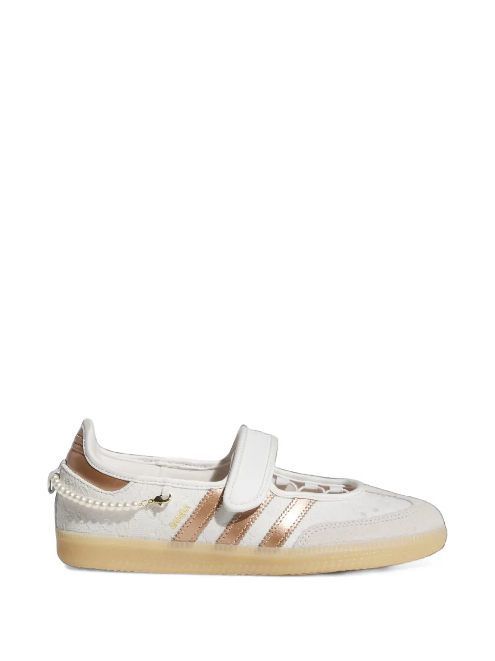 adidas Samba Jane touch-strap sneakers - Toni neutri