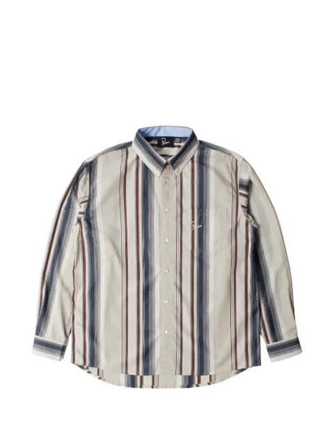 BY PARRA Vertical Darwin striped shirt