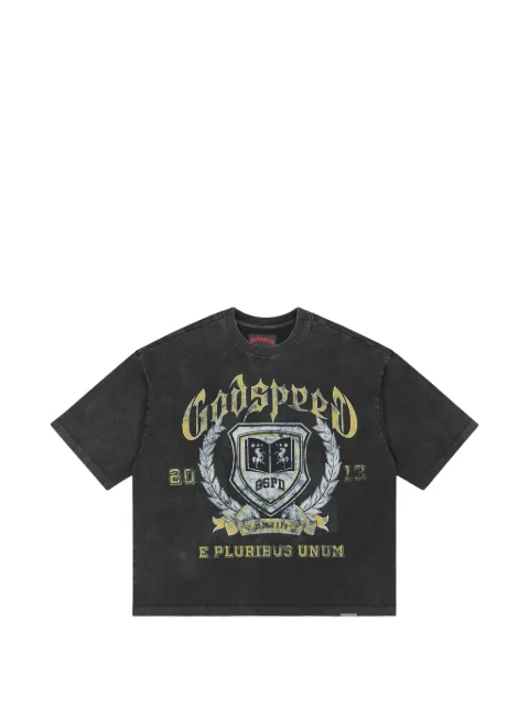 GODSPEED Crest logo-print T-shirt