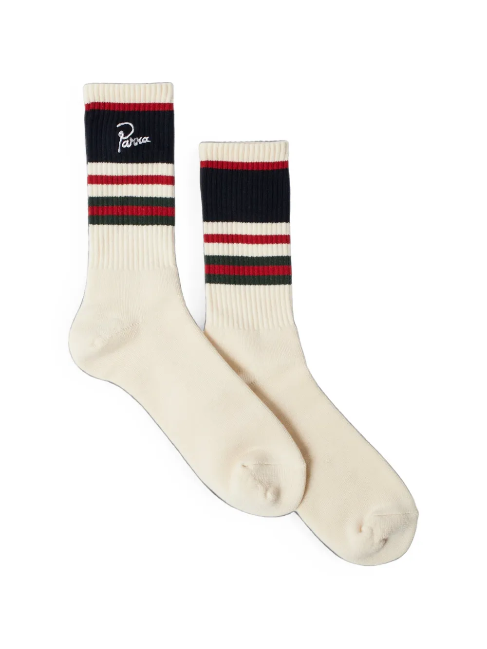 BY PARRA Signature striped socks - Toni neutri