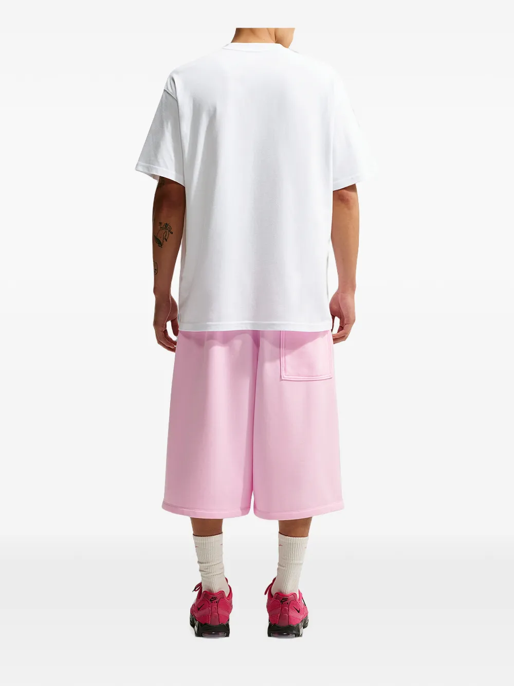 Nike donut-print T-shirt Wit