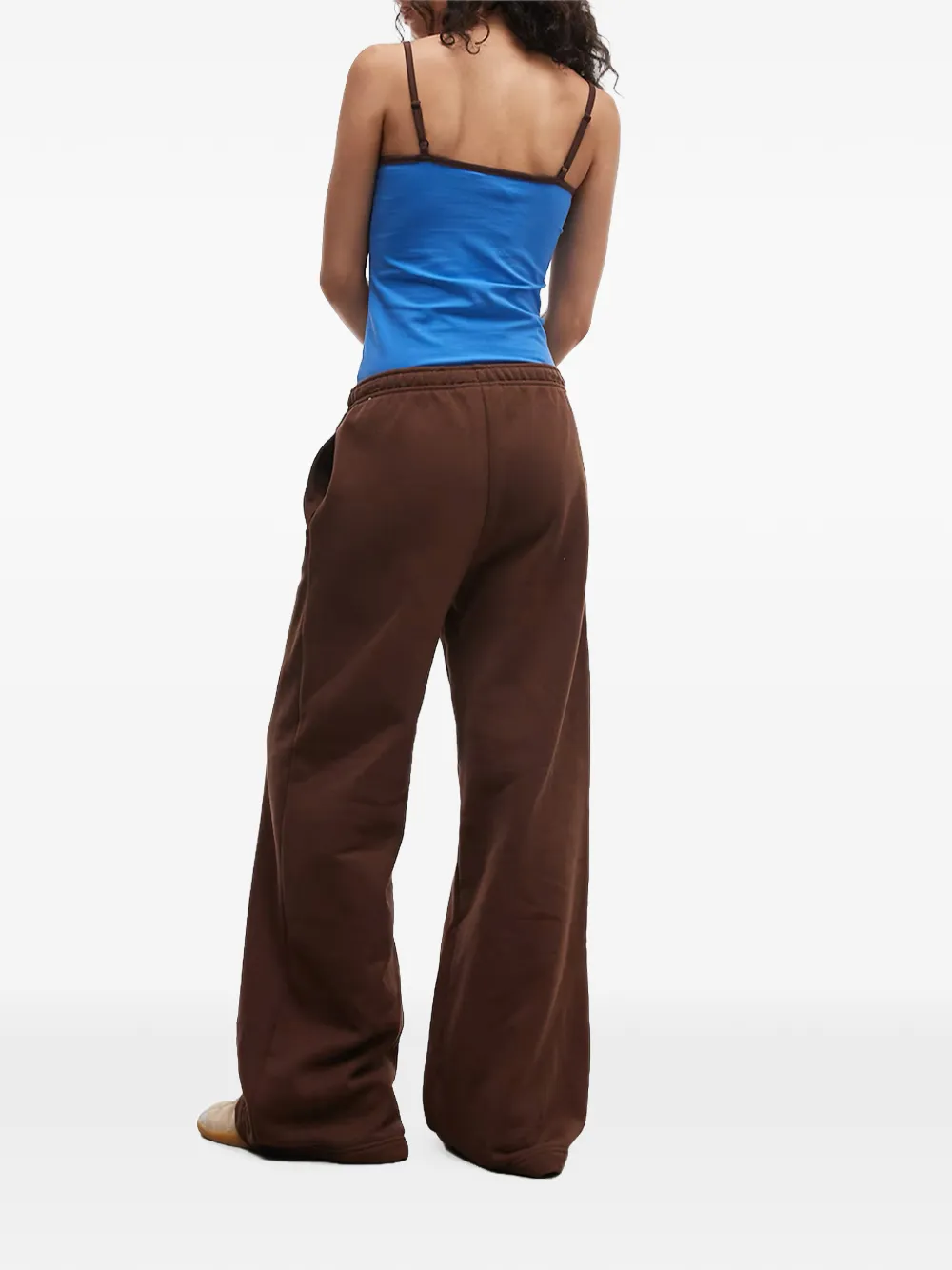Nike Studio Fleece wide-leg track pants Bruin