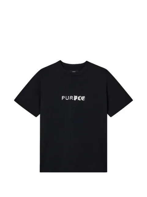 Purple Brand logo-print T-shirt