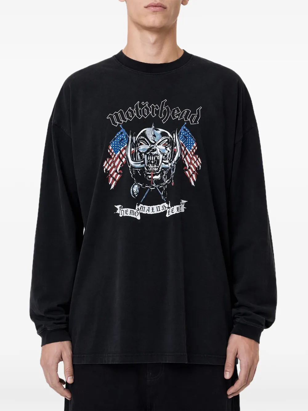 VETEMENTS Motörhead-print long-sleeve T-shirt - Nero