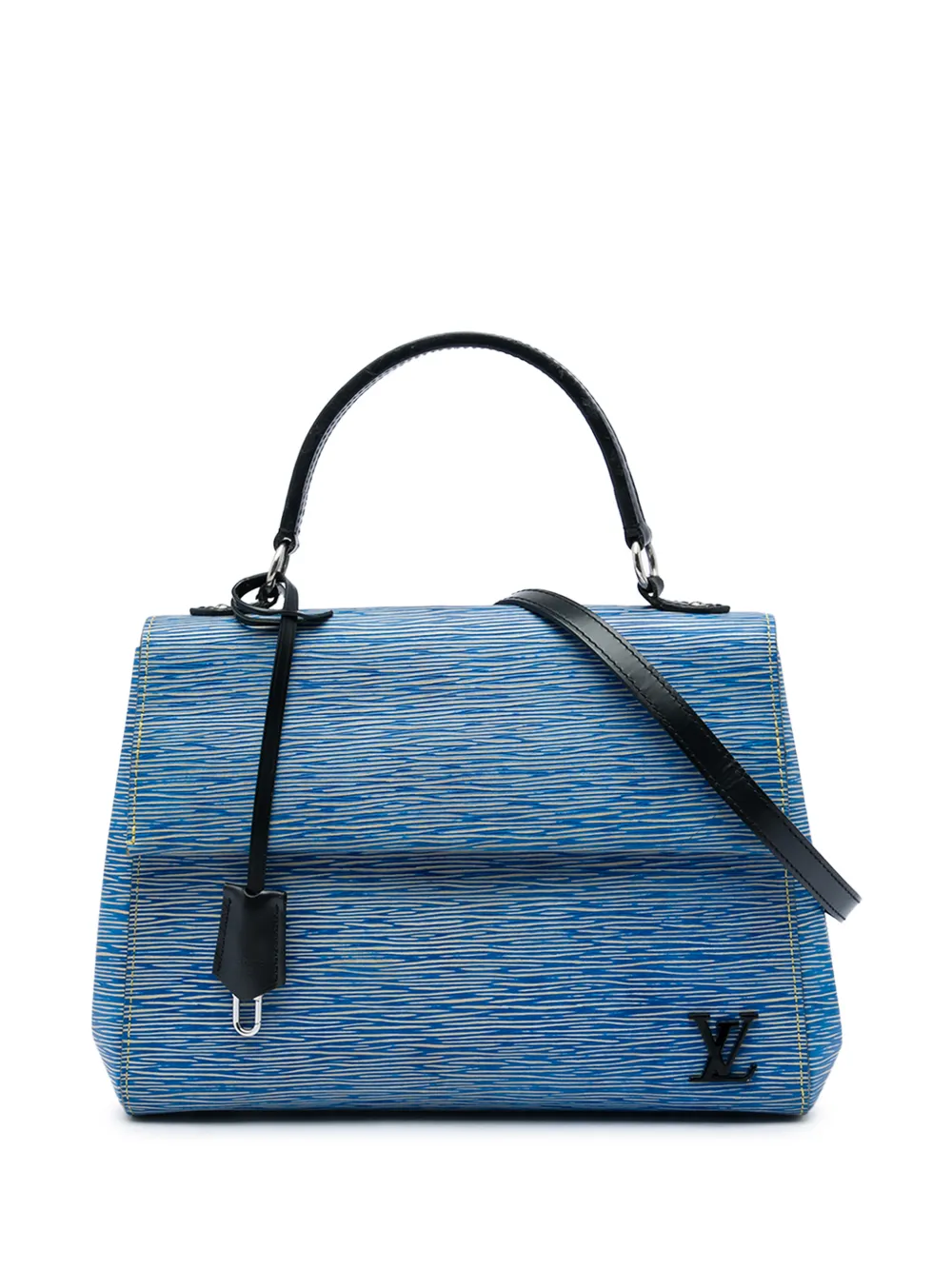 Louis Vuitton Pre-Owned 2017 Epi Cluny MM Satchel-Tasche aus Denim - Blau