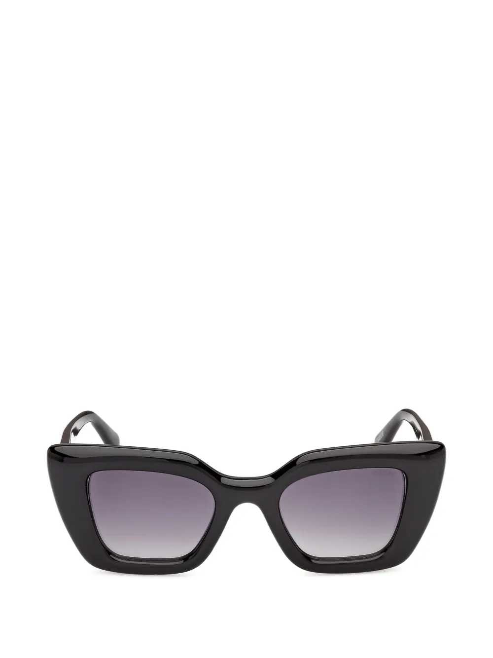 GUESS EYEWEAR Zonnebril met geometrisch montuur Zwart