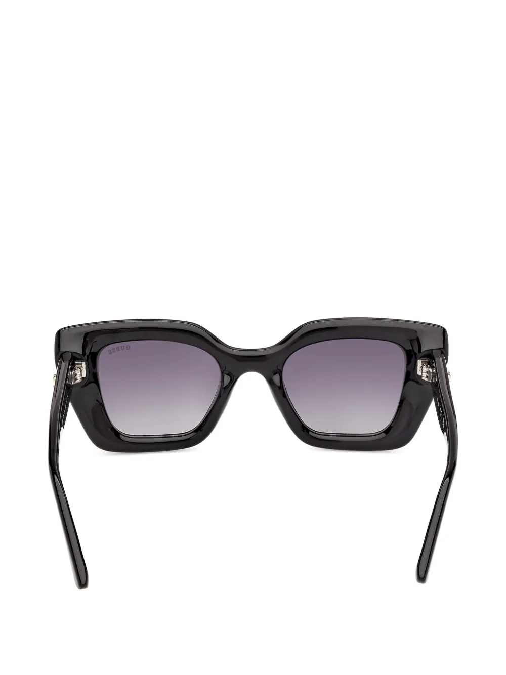 GUESS EYEWEAR Zonnebril met geometrisch montuur Zwart