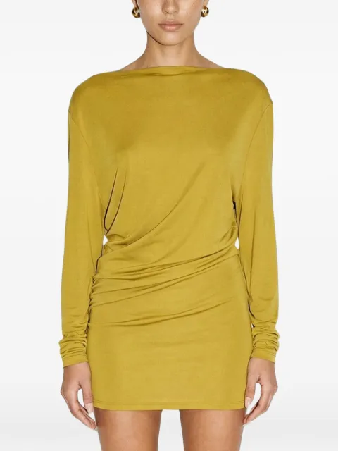 Ronny Kobo Nia draped mini dress