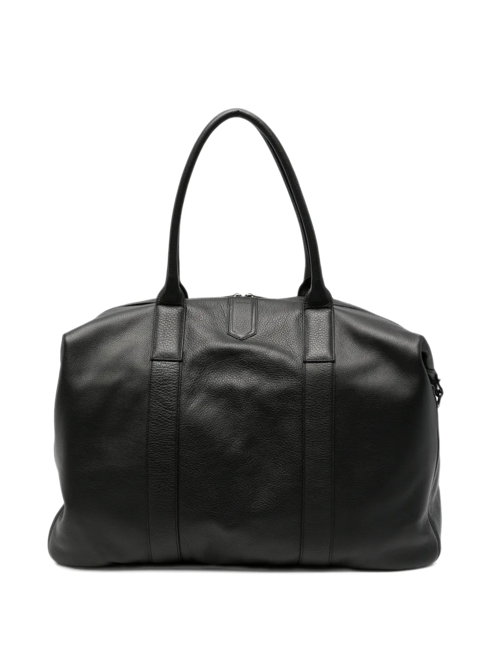 Canali grained leather holdall - Nero