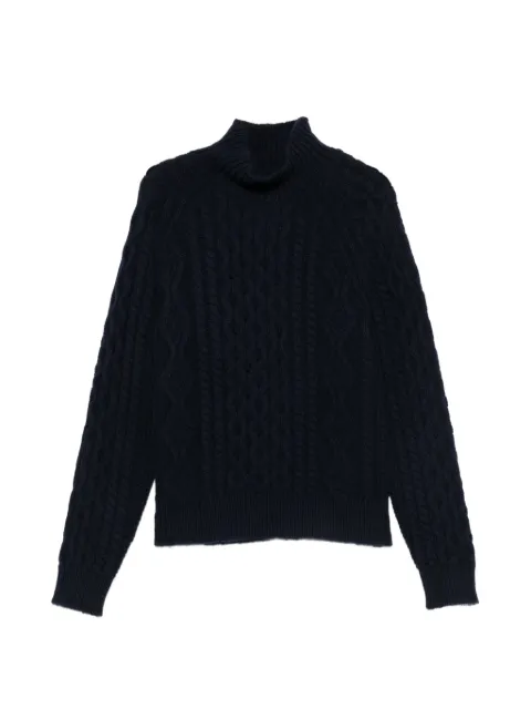 Baracuta Aran cable-knit sweater
