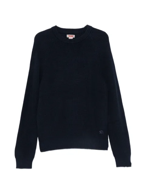 Baracuta ribbed-knit raglan-sleeve sweater