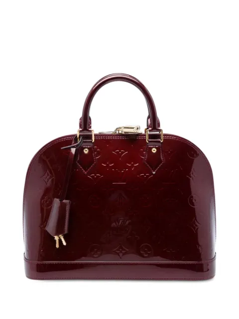 Louis Vuitton Pre-Owned sac à main Monogram Vernis Alma PM pre-owned (2012)