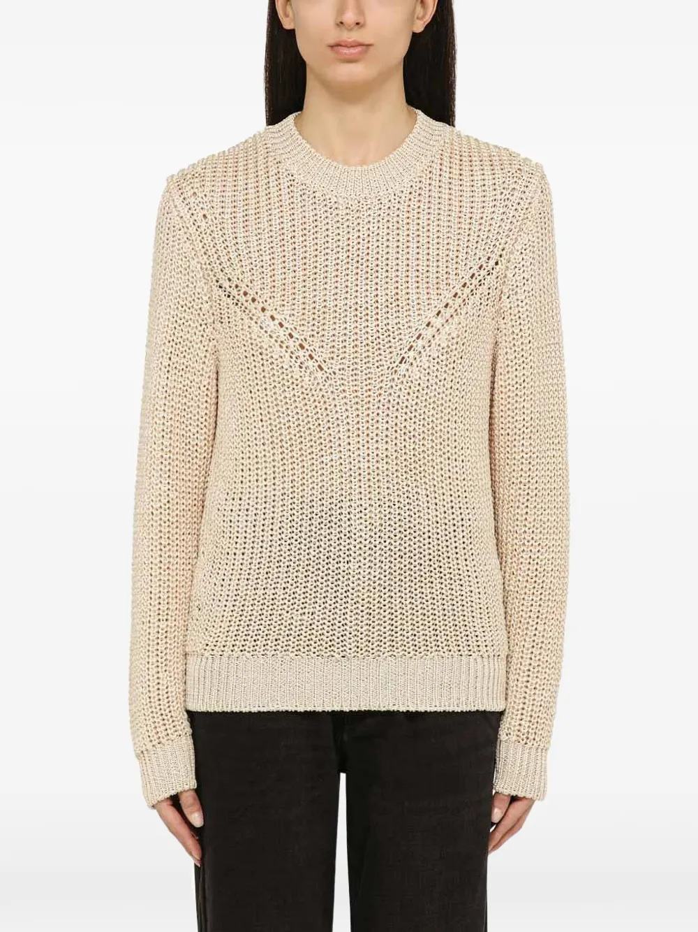 ISABEL MARANT open-knit sweater