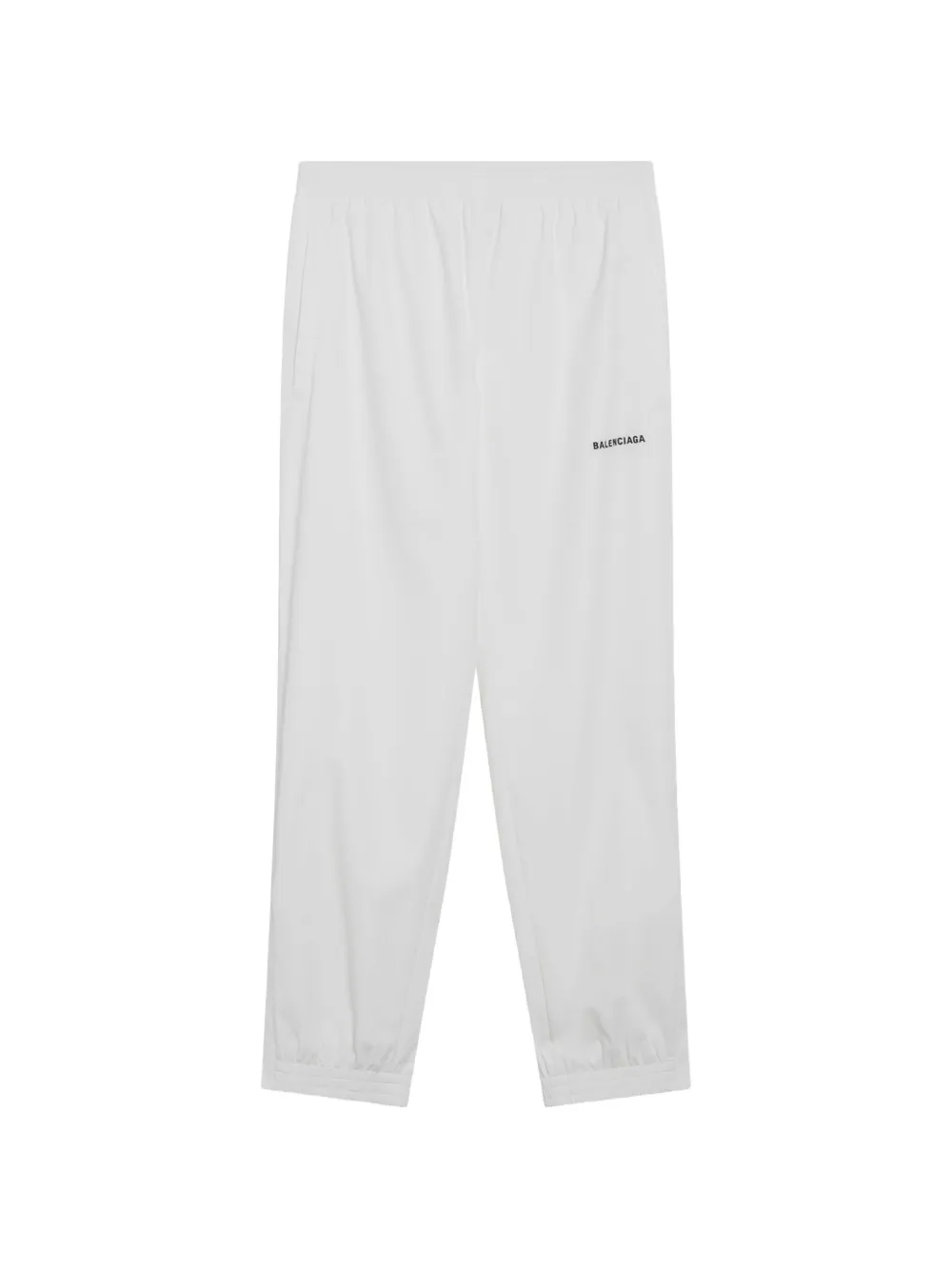 Balenciaga logo-print track pants - Bianco