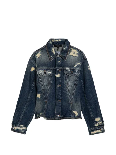 Marc Jacobs distressed denim jacket