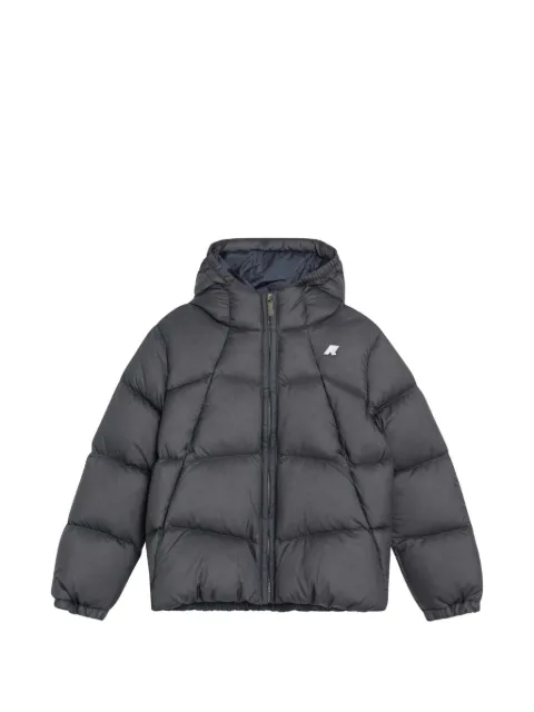 K Way Kids hooded quilted jacket