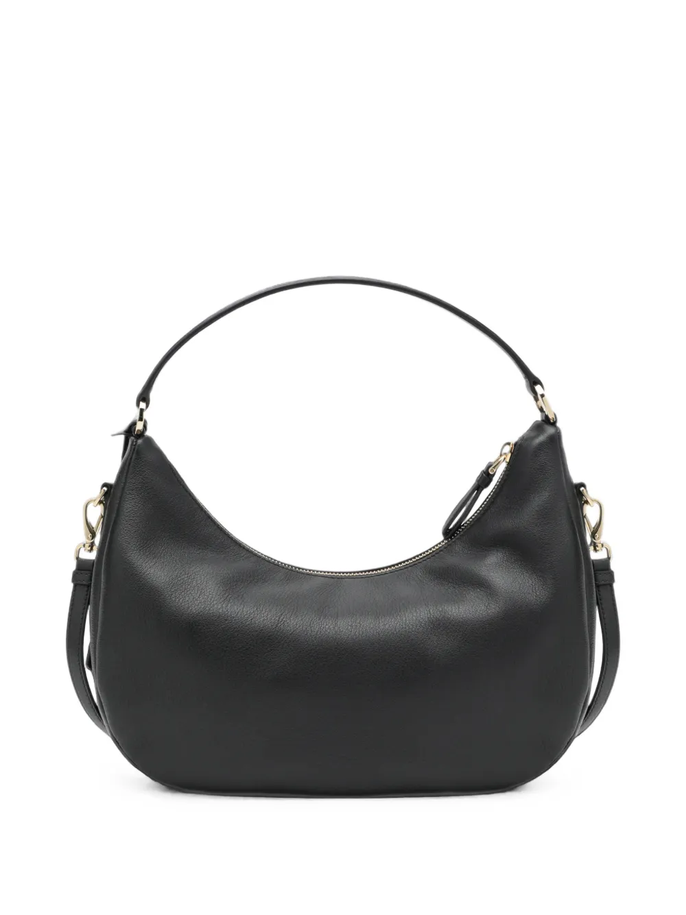 Prada Schoudertas met logoplakkaat Zwart