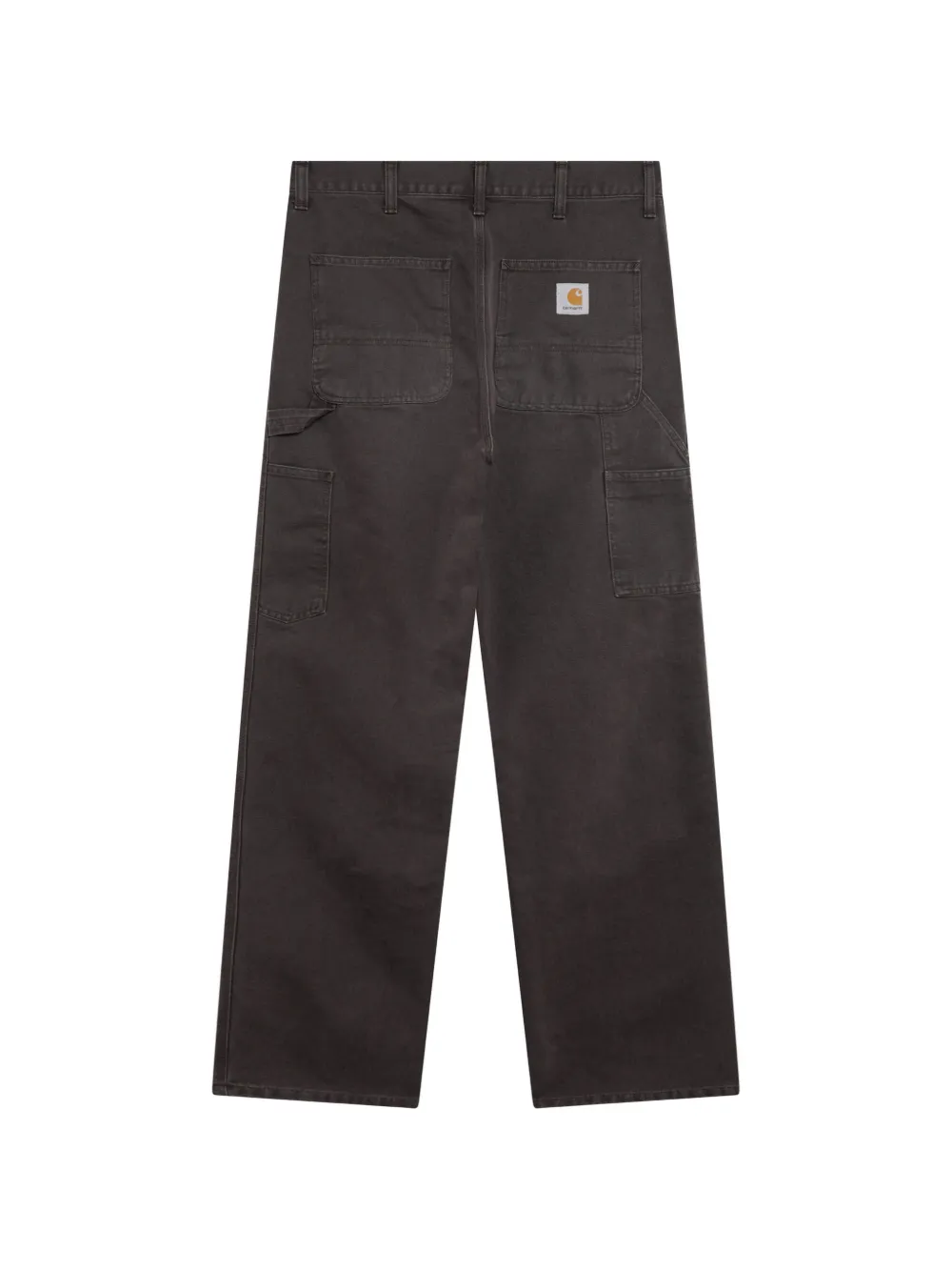 Carhartt WIP stone-washed canvas trousers Grijs