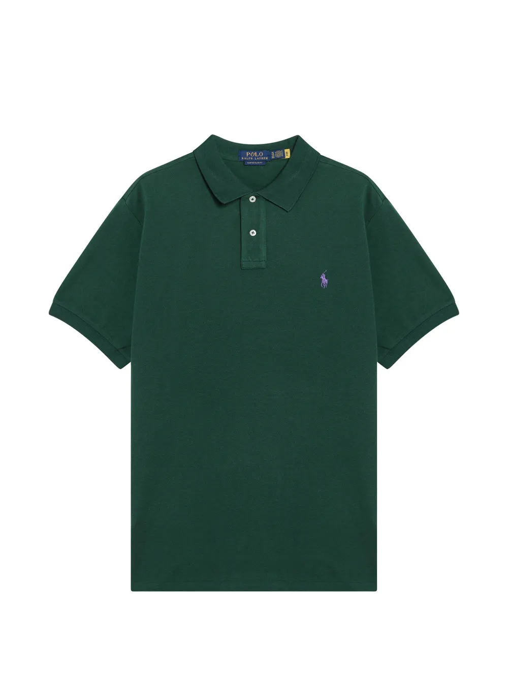 Polo Ralph Lauren logo-embroidered cotton polo shirt - Verde