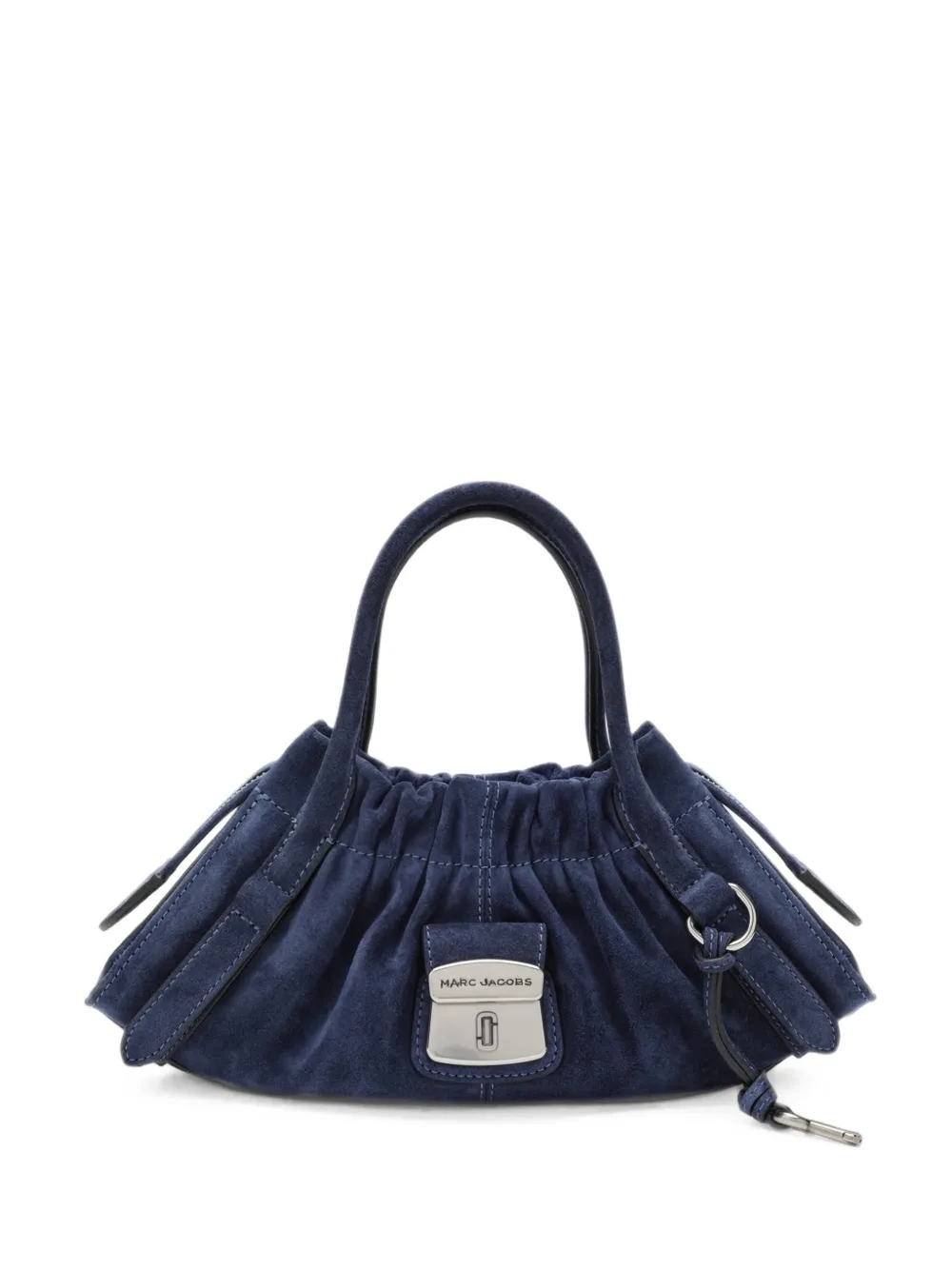 Marc Jacobs small Cristina ruched-detail suede tote bag
