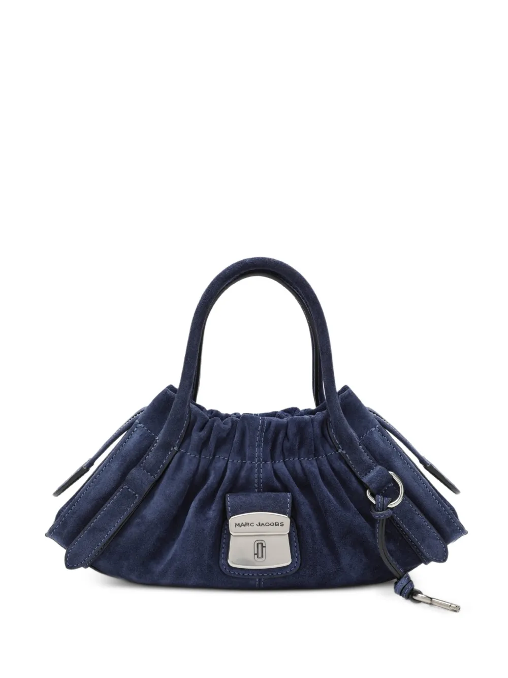 Marc Jacobs small Cristina ruched-detail suede tote bag