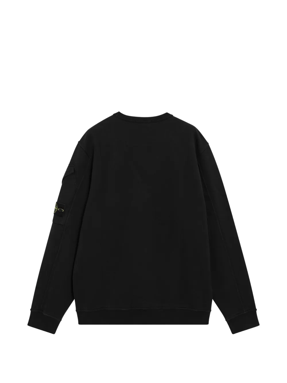 Stone Island Trui met logopatch Zwart