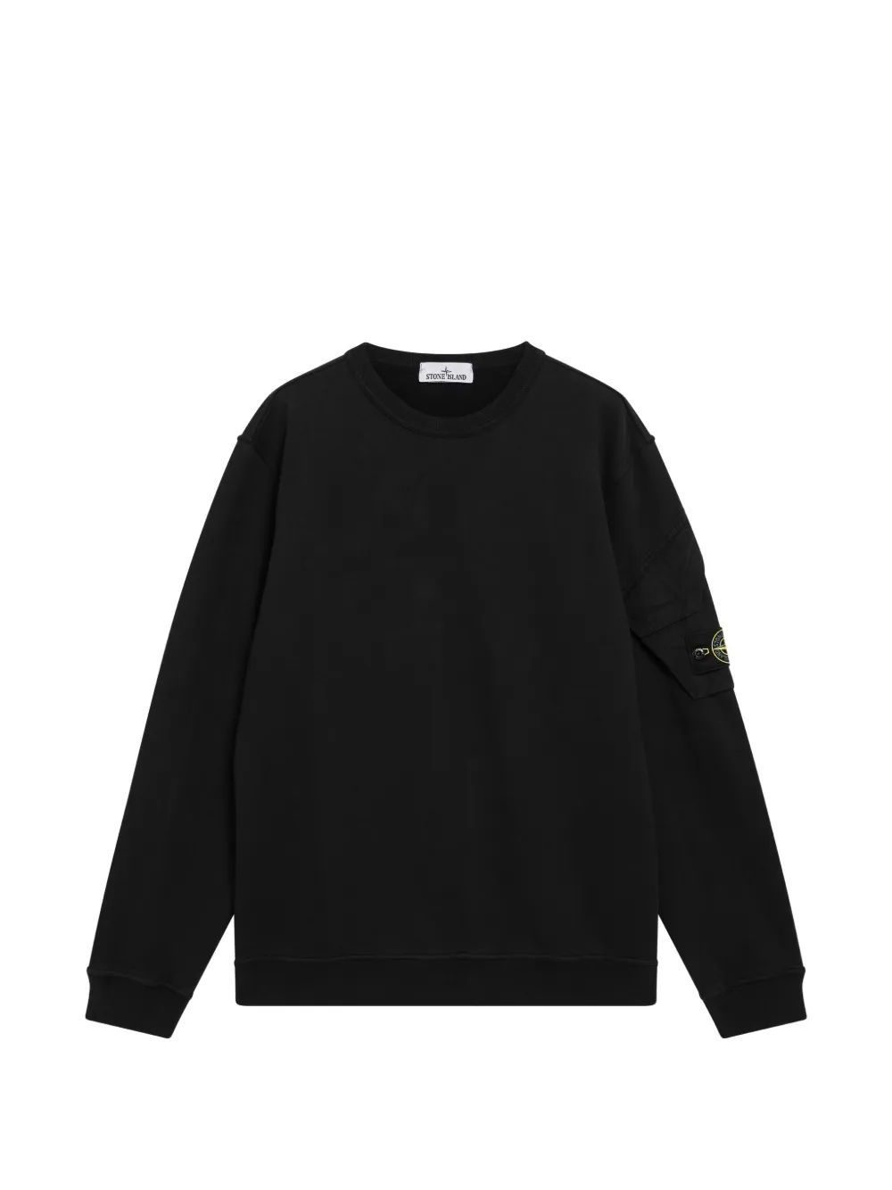 Stone Island logo-patch sweater