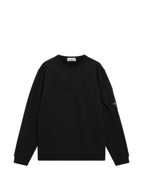 Stone Island logo-patch sweater