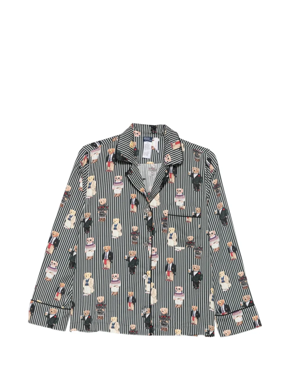 Polo Ralph Lauren Polo Bear striped pajamas