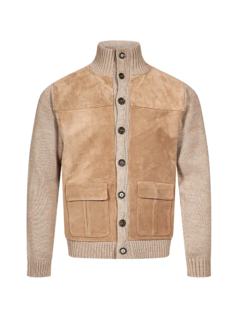 MANIFATTURE DEL NORD button-up knitted coat