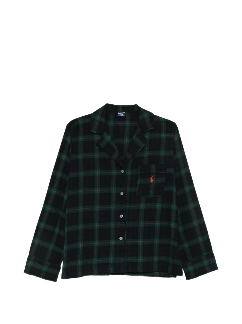 Polo Ralph Lauren plaid flannel pajamas - Blau