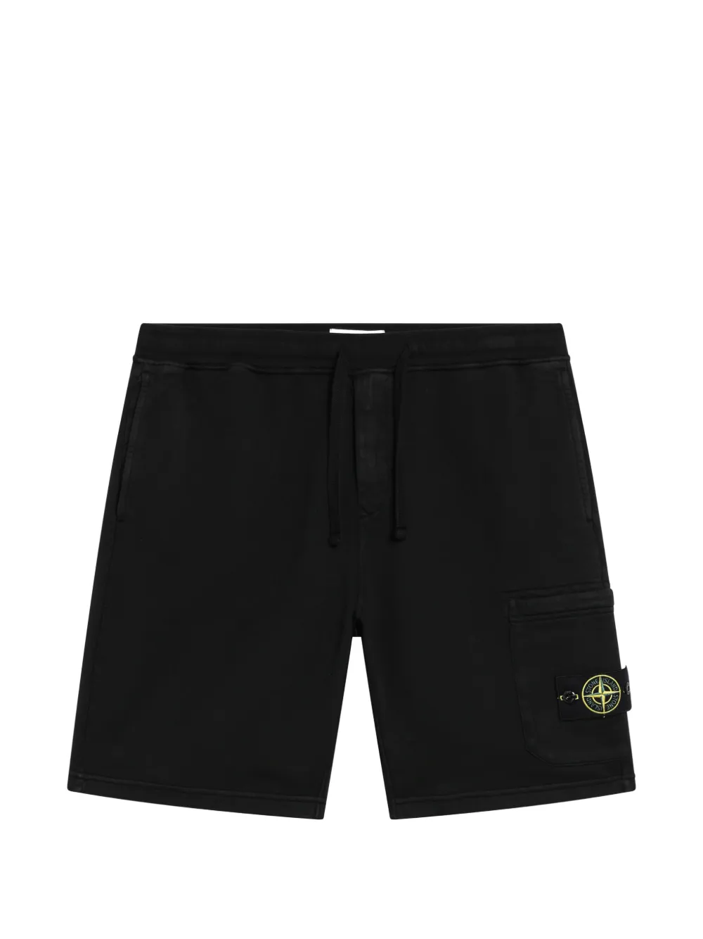 Stone Island logo-patch cargo shorts - Noir Stone Island logo-patch cargo shorts - Noir