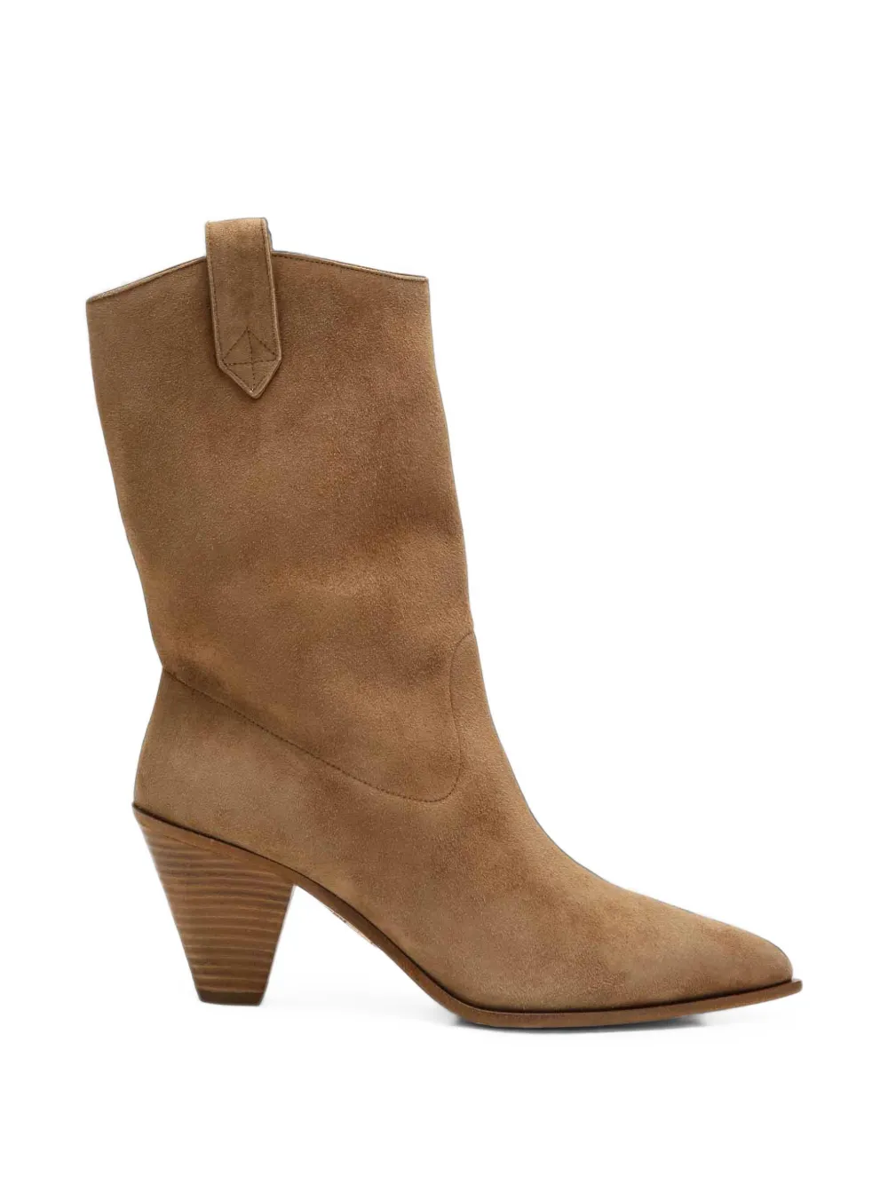 Aquazzura suede pointed-toe boots