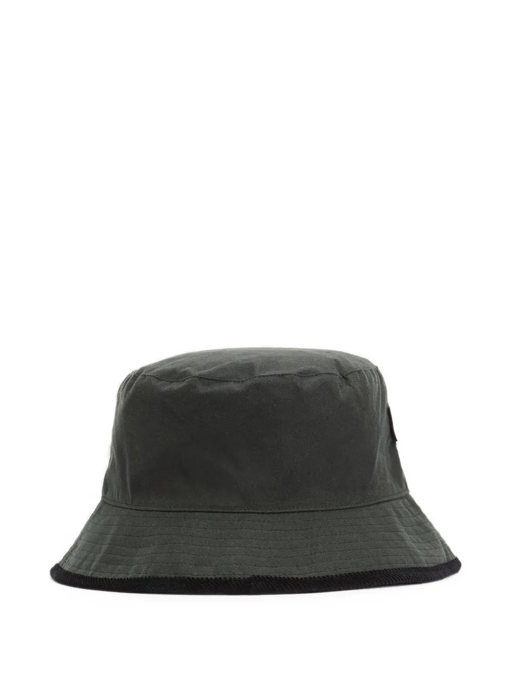 Barbour canvas bucket hat Groen