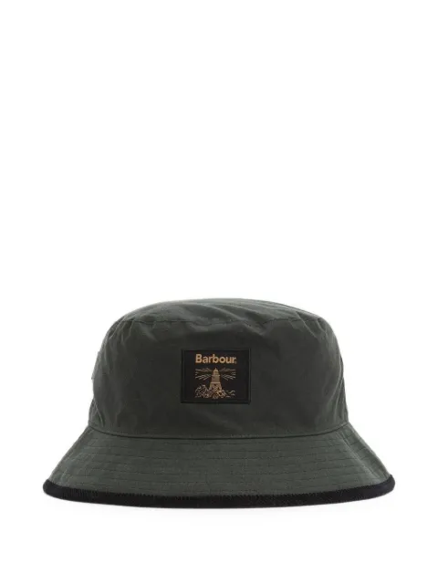 Barbour canvas bucket hat