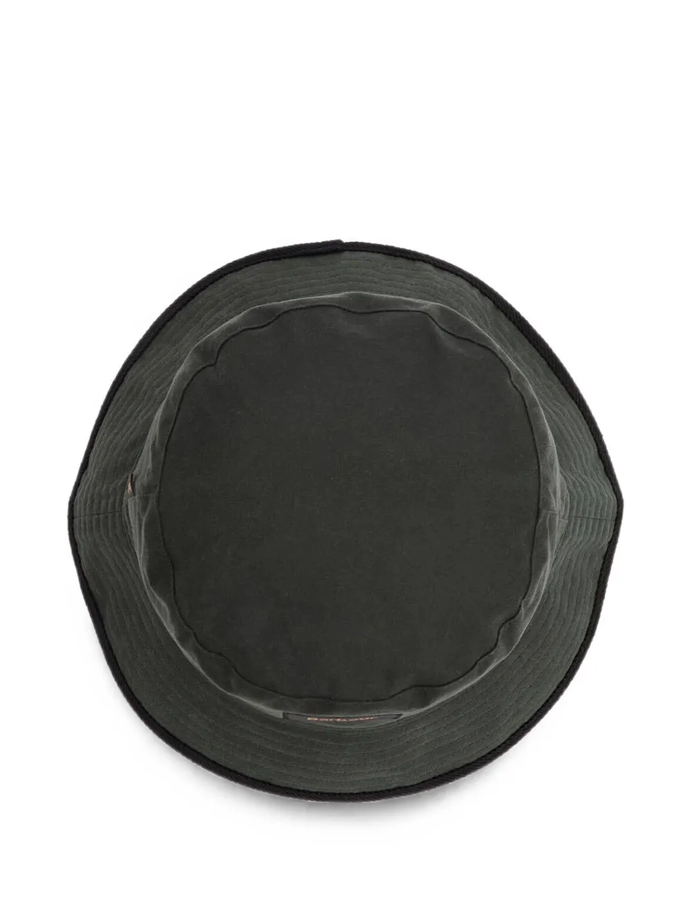 Barbour canvas bucket hat Groen
