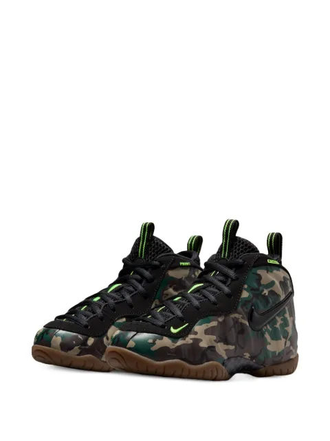 Nike Kids Little Posite Pro camouflage sneakers