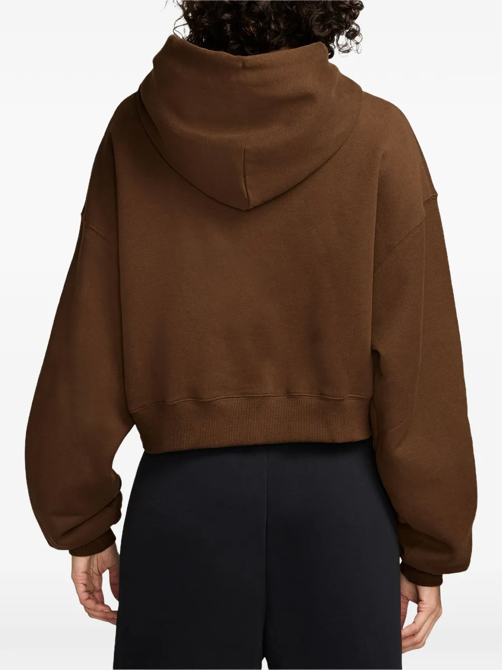 Nike Studio Fleece cropped hoodie Bruin