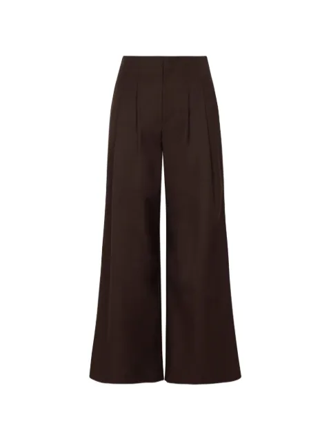 HEVRON Mireya pleated wide-leg trousers