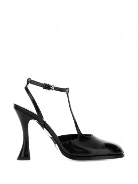 Moschino T-bar cut-out pumps