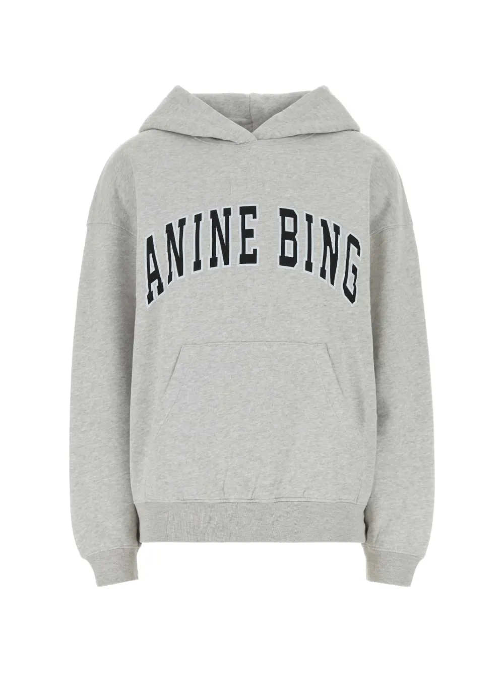 ANINE BING Harvey logo-appliqué hoodie