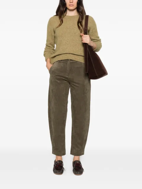 Cambio Odelia concealed-fastening trousers