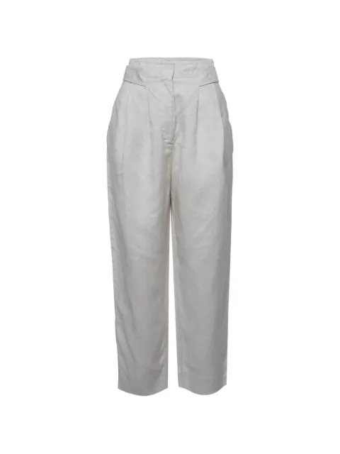 TOTEME double-pleated trousers