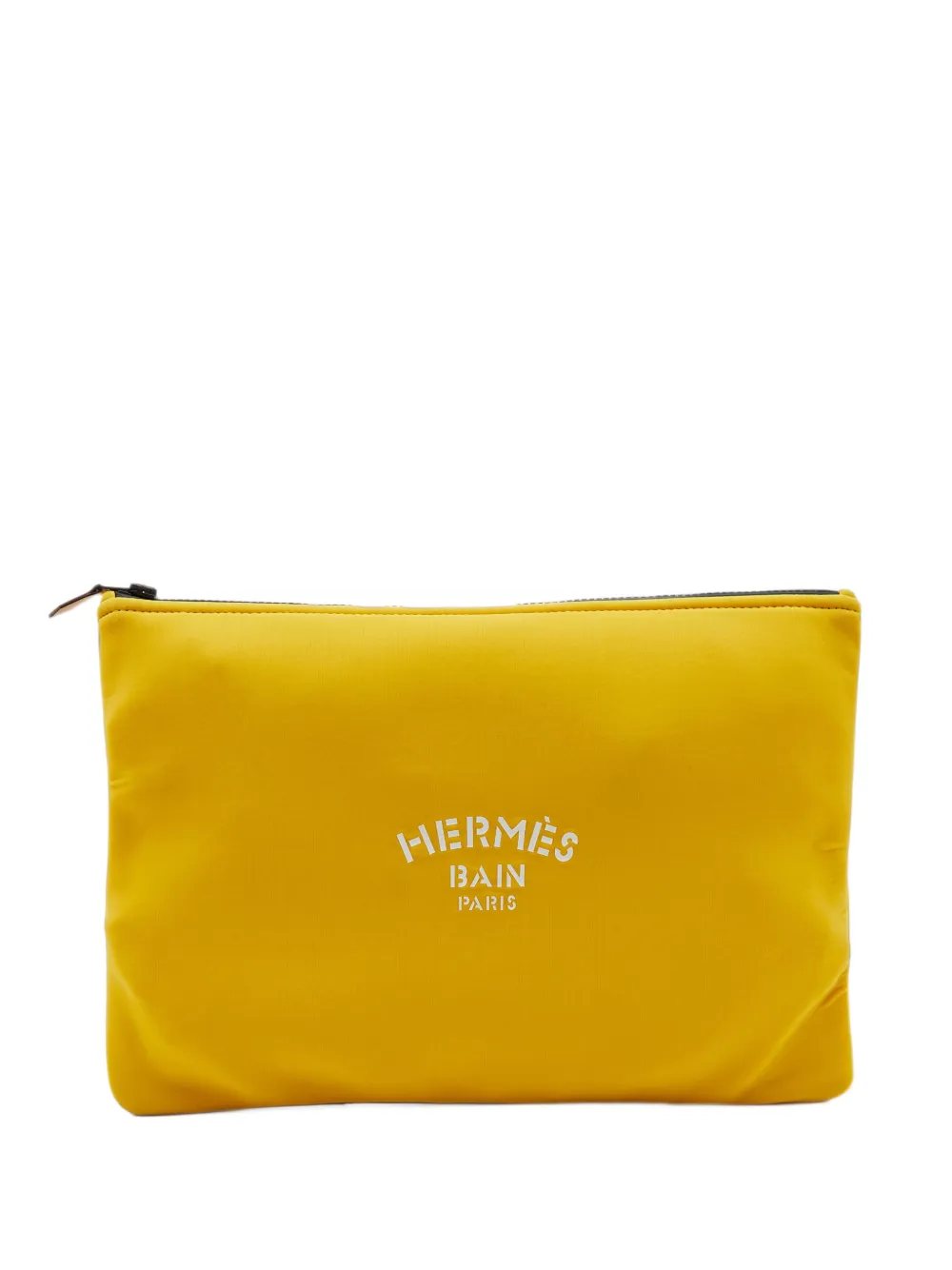 Hermès Pre-Owned GM Neobain Flat Clutch - Gelb