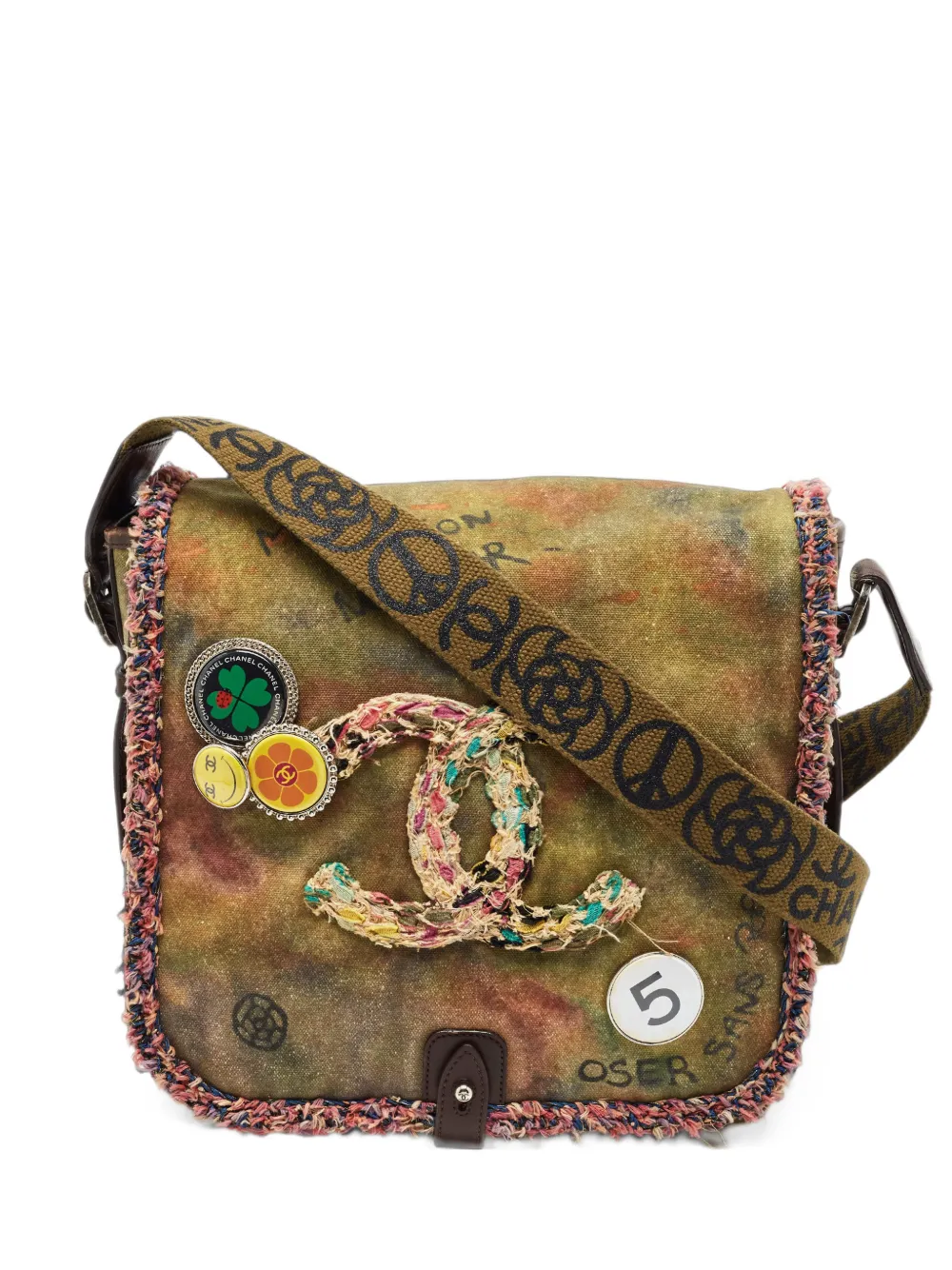 CHANEL Pre-Owned 2015 On the Pavements bag - Green