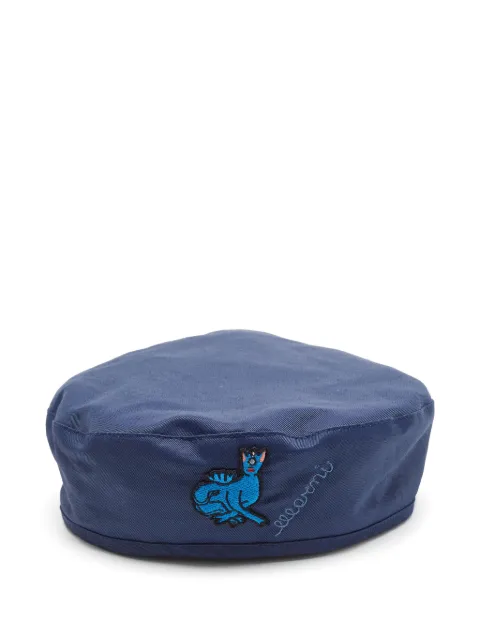 Marni Pre-Owned logo-embroidered beret